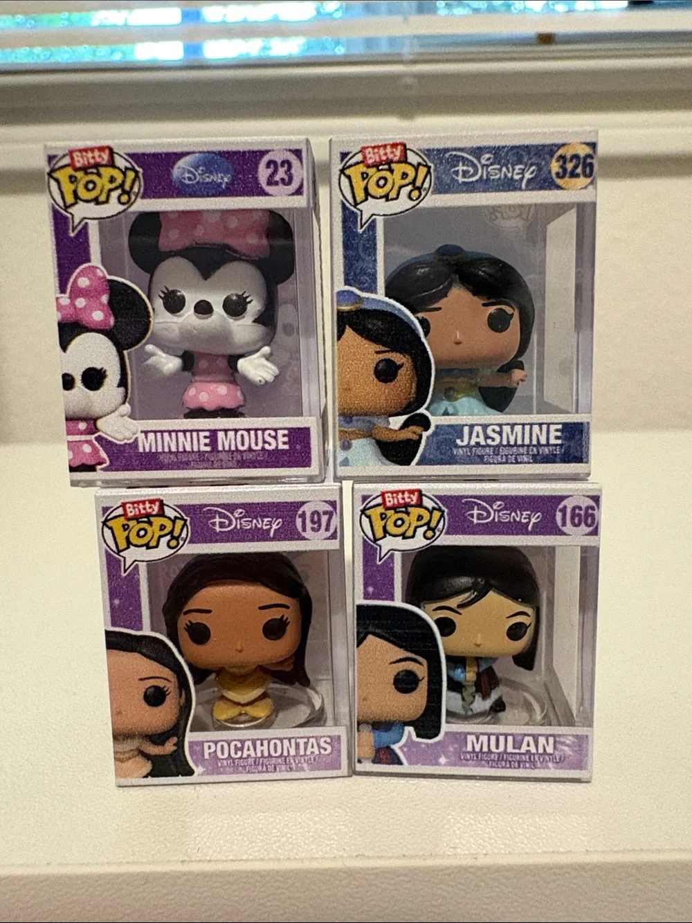 Bitty Pop Funko Disney Princess & Minnie